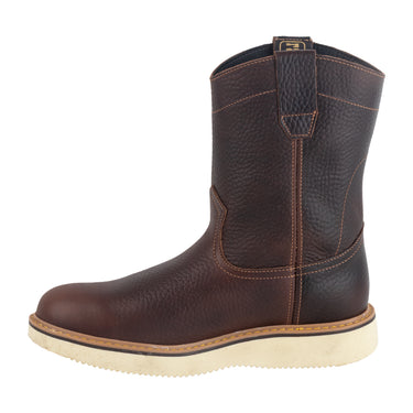 Botas Roper de Trabajo en Piel Fratello Color Café Oscuro para Hombre 0120