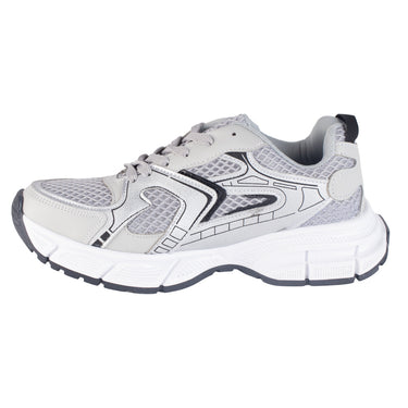 Tenis Deportivo Running Fratello Color Plata Para Mujer 7000