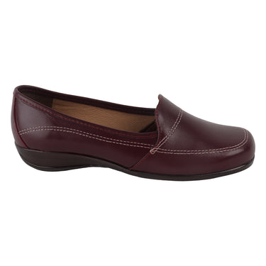Zapato Confort en Piel de Borrego Fratello Color Rojo para Mujer 0809