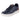 Tenis Casuales De Piel Color Azul Marino Court Para Hombre A674