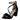 Zapatillas Elegantes Fratello Color Negro Para Mujer 0385