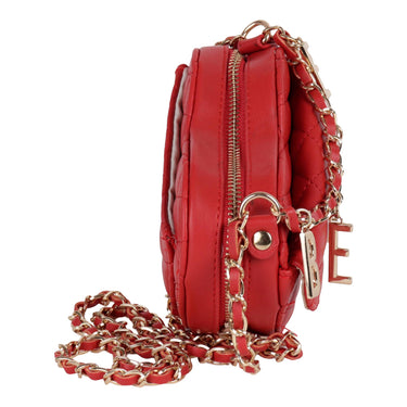 Bolsa de Mano en Forma de Corazón Bebe Color Rojo para Mujer SOLANA