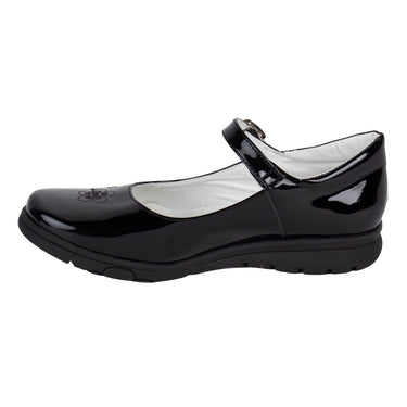 Zapato Escolar De Charol Fratello Color Negro Para Mujer 480