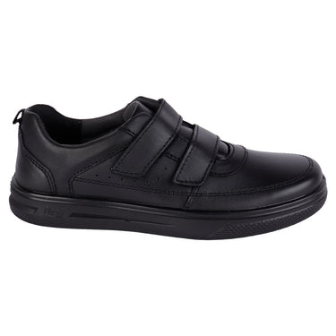 Flexi Zapato Escolar De Piel Color Negro Para Hombre 401913