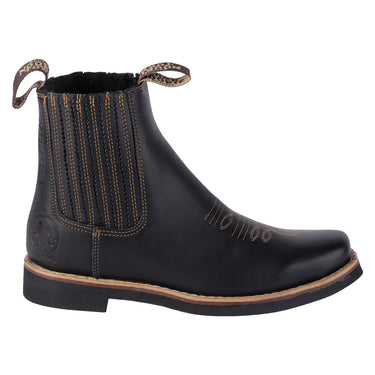 Botín Vaquero Fratello Color Negro Para Hombre 0266