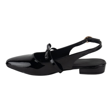 Balerinas Flats de Charol Fratello Color Negro para Mujer 1413