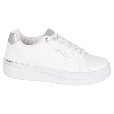 Tenis Urbano Polo HPC Color Blanco para Mujer 4277