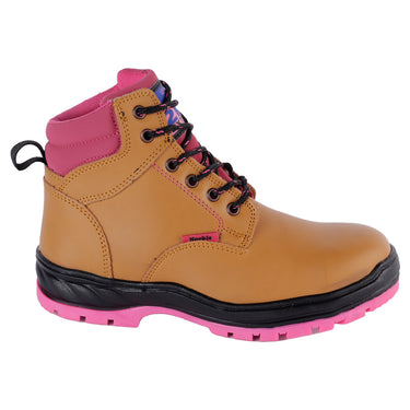 Botas Industriales Color Miel Fratello Para Mujer 0350 C/a