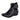 Botín Casual de Piel Fratello Color Negro Para Mujer 1157