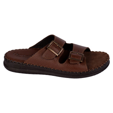 Sandalia Casual Fratello Color Marrón Para Hombre 0191
