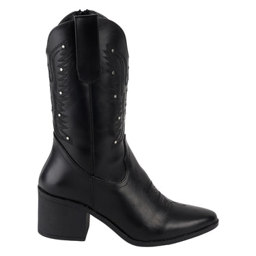 Botines Vaqueros Fratello Color Negro para Mujer 3009