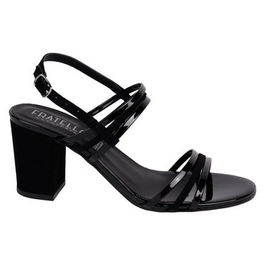 Zapatillas Destalonadas Fratello Color Negro Para Mujer 6250