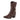 Botines Vaqueros Verde Tabaco Color Brandy Para Mujer 6552