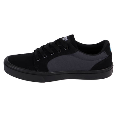 Tenis Urbanos De Lona Fratello Color Negro Para Hombre Ns-7.1