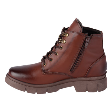 Botas Casuales Color Café Fratello Para Mujer 1004-n