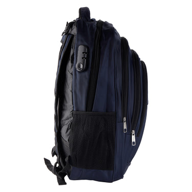 Mochila Escolar Fratello Color Azul Para Hombre 52-211
