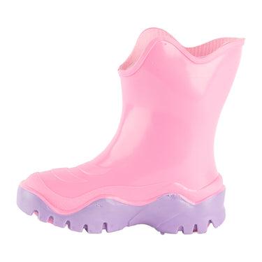 Botas para Lluvia de Plástico Bubble Gummers Color Rosa para Niña MOON II