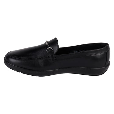 Mocasines de Piel Flexi Color Negro para mujer 101908