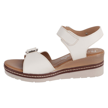 Sandalia De Plataforma Fratello Color Late Para Mujer 5302