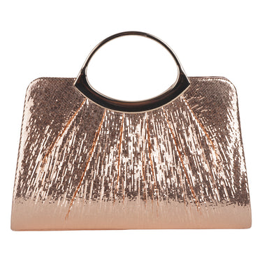Bolso de Mano Fratello Color Oro Rosado para Mujer MD-6289M