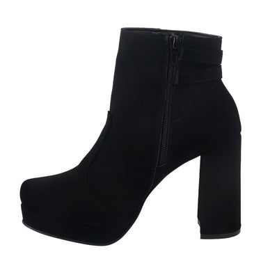 Botines Casuales Fratello Color Negro parea Mujer 0910