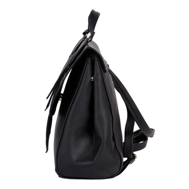 Mochila Color Negro Fratello Para Dama 0m11 Negro Liso