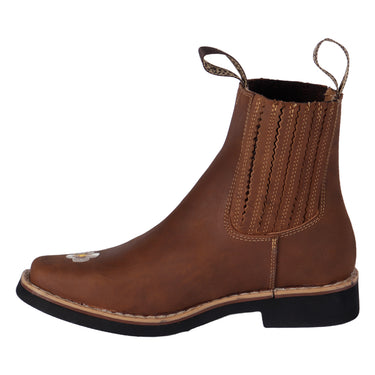 Botines Vaqueros Craizy Tan Fratello Para Mujer 0296-f2