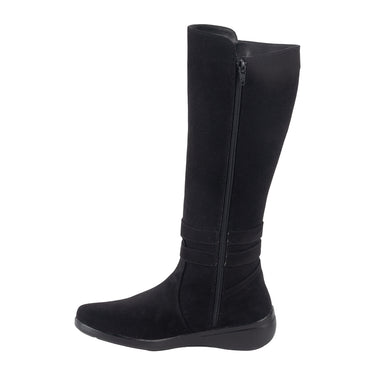 Botas Casuales de Tubo Alta Fratello Color Negro para Mujer 9502