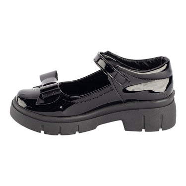Zapatos Escolares en Charol Fratello Color Negro para Niña 1072