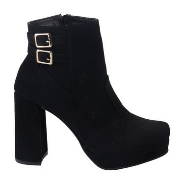 Botines Casuales Fratello Color Negro parea Mujer 0910