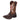 Botas Vaqueras De Piel Color Café Fratello Para Mujer 2004