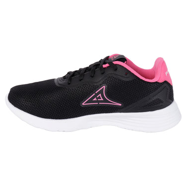 Tenis Deportivo Pirma Color Negro Con Fiusha Para Mujer 8514
