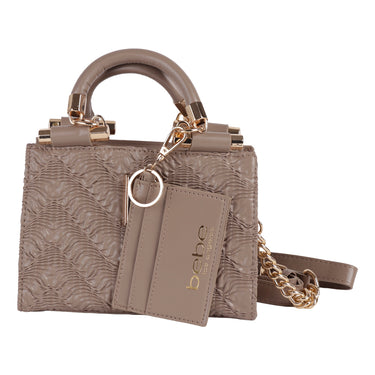 Bolso Crossbody Bebe Color Café Claro Para Mujer Nola Mini