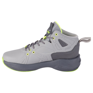 TENIS FRATELLO CABALLERO - 6150 - GRIS AMARILLO NEON - 25/29