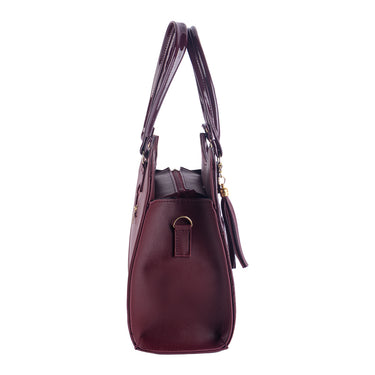 Bolsas Casuales en Charol Fratello Color Vino para Mujer BN17-26
