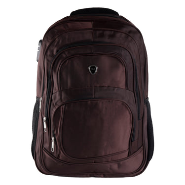 Mochila Escolar Fratello Color Café Para Hombre YK-3123