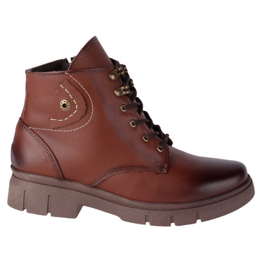 Botas Casuales Color Café Fratello Para Mujer 1004-n