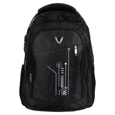 Mochila Casual Fratello Para Hombre Yl6096-8 Negro Estampado