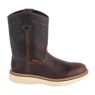 Botas Roper de Trabajo en Piel Fratello Color Café Oscuro para Hombre 0120