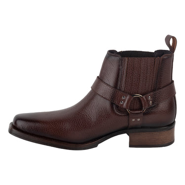 Botines Vaqueros Verde Tabaco Color Shedron Para Hombre 1742