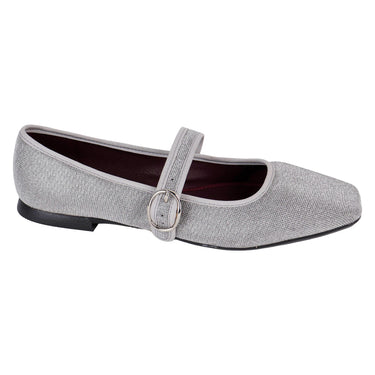 Flats Casuales Fratello Color Plata Para Mujer 2510