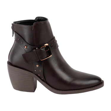 Botines Vaqueros Fratello Color Café Para Mujer M-102