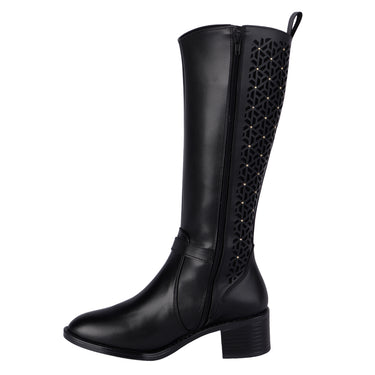 Botas Altas Color Negro Fratello Para Mujer 5055
