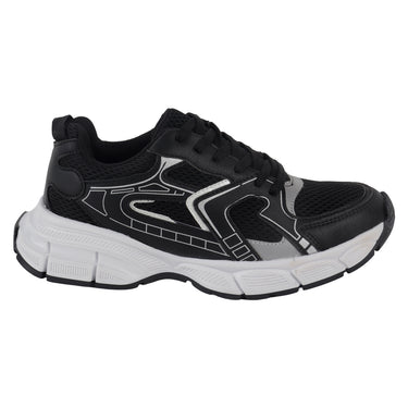 Tenis Deportivos Fratello Color Negro para Mujer 7000