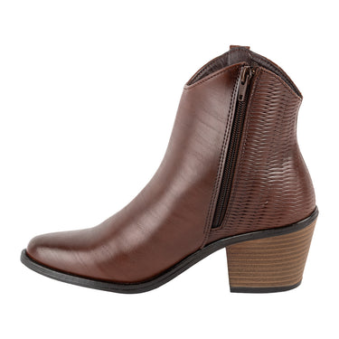 Botas Casuales Fratello Color Madera Para Mujer 26701
