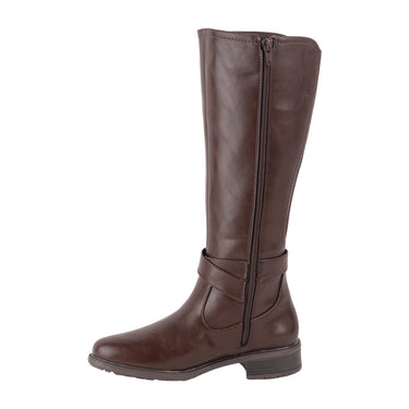 Botas Altas Fratello Color Castaña Para Mujer 1705