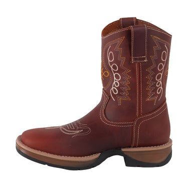 Botas Vaqueras Fratello Color Vino Para Hombre 0R-26