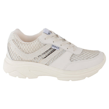 Tenis Deportivo Fratello Color Beige Oro para mujer 0720