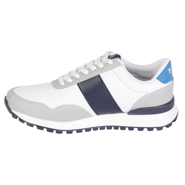 TENIS POLO HPC CABALLERO - 4154 - BLANCO GRIS MARINO - 25/29