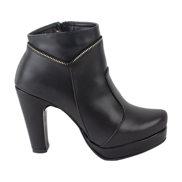 Botas Casuales Fratello Color Negro Para Mujer 0911